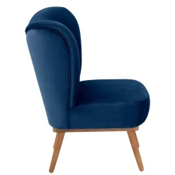 Wohnzimmer Sessel dunkelblau Bechir Wohnzimmer Sessel