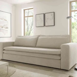 Sale Wohnzimmer Sofa Beige Edance Polstermöbel|Wohnzimmercouch