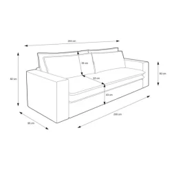 Sale Wohnzimmer Sofa Beige Edance Polstermöbel|Wohnzimmercouch