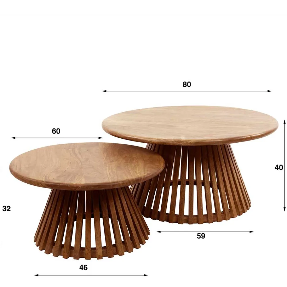 Outlet Wohnzimmer Tische Bastiaan Wohnzimmertisch|Beistelltische