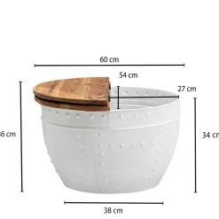 Wohnzimmer Truhentisch Bangka*Pharao24 Discount