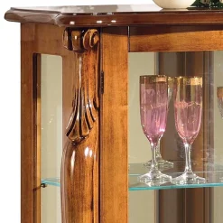 Clearance Wohnzimmer Vitrine Savolina Stauraumvitrinen