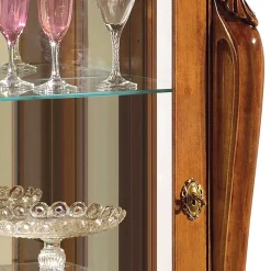 Clearance Wohnzimmer Vitrine Savolina Stauraumvitrinen