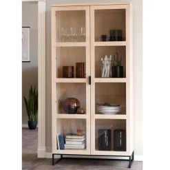 Wohnzimmer Vitrinenschrank Ianca*Pharao24 Hot