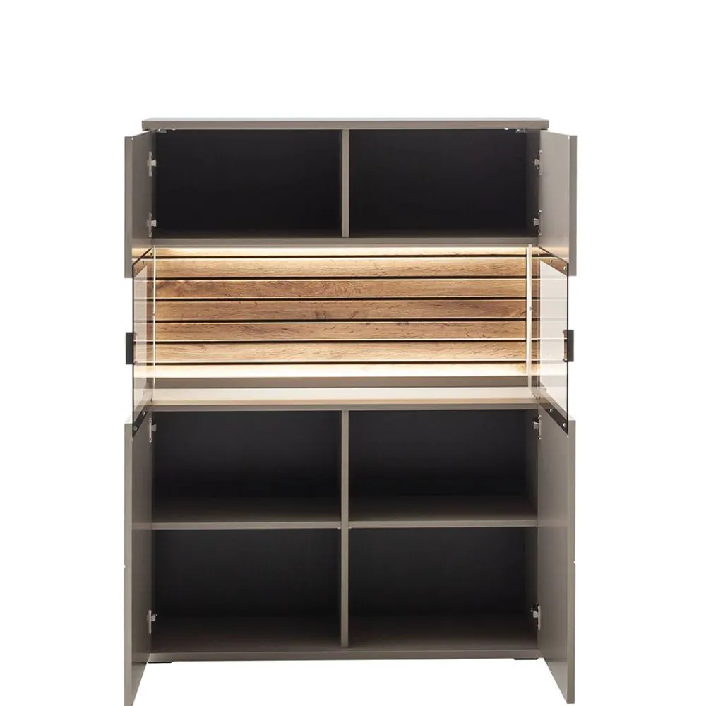 Wohnzimmer Vitrinenschrank Gerrit*Pharao24 Clearance