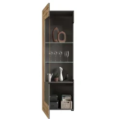 Clearance Wohnzimmer Vitrinenschrank Contreros Vitrinenschrank|Stauraumvitrinen