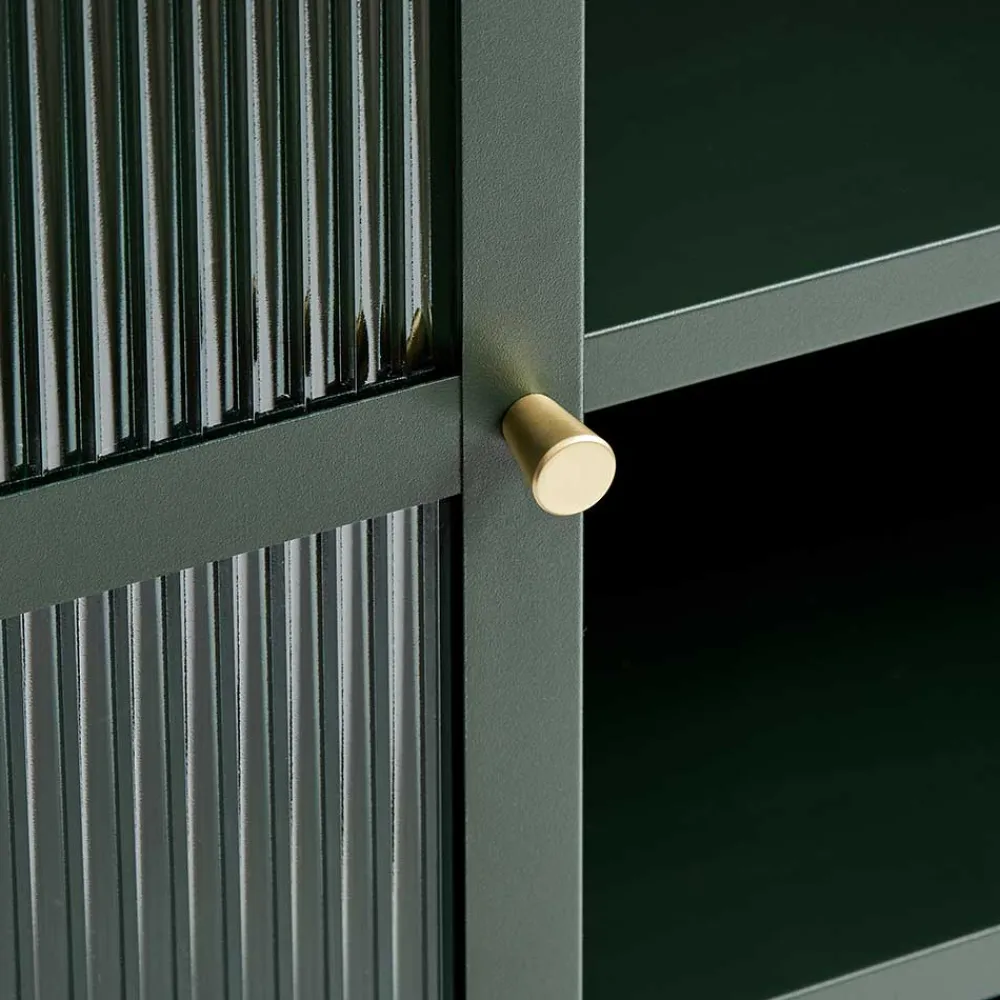 New Wohnzimmer Vitrinenschrank Tyrone Highboards|Highboards