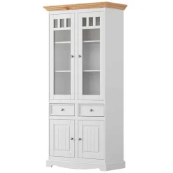 Wohnzimmer Vitrinenschrank Renero*Pharao24