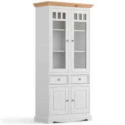 Wohnzimmer Vitrinenschrank Renero*Pharao24