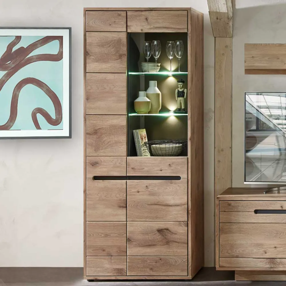 Wohnzimmer Vitrinenschrank Griffin*Pharao24 Sale