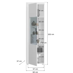 Wohnzimmer Vitrinenschrank Countrys*Pharao24 Best