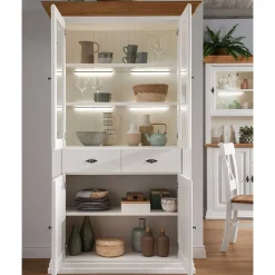 Wohnzimmer Vitrinenschrank Greeks*Pharao24