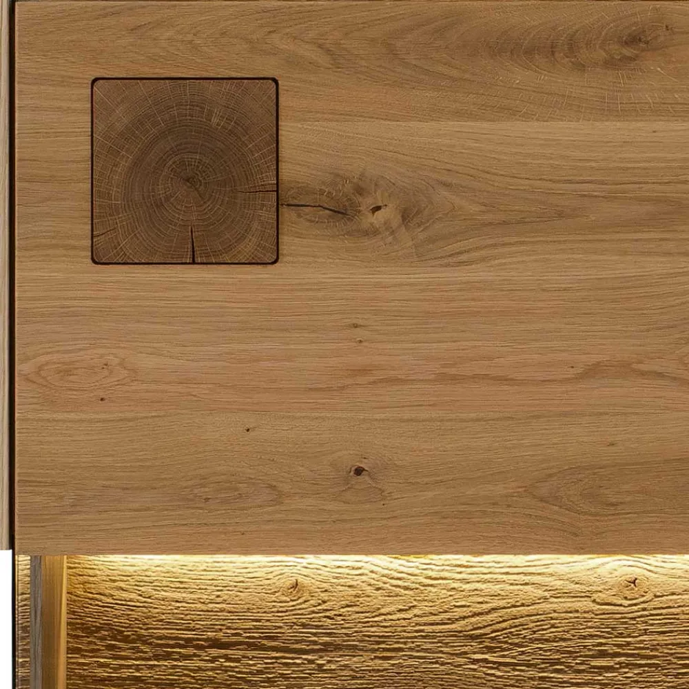 Clearance Wohnzimmeranbauwand Wildeiche Onitos Wohnwand 300 Cm|Moderne Wohnwände