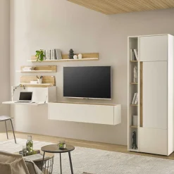 Wohnzimmermöbel mit Schreibtisch Rascian*Pharao24