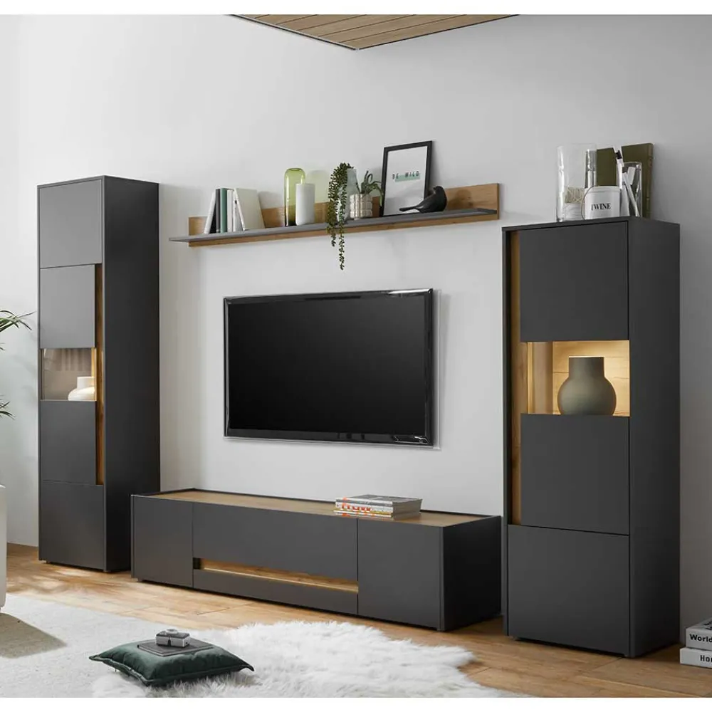 Best Wohnzimmermöbel Uzniana Moderne Wohnwände|Wohnwand 250 Cm