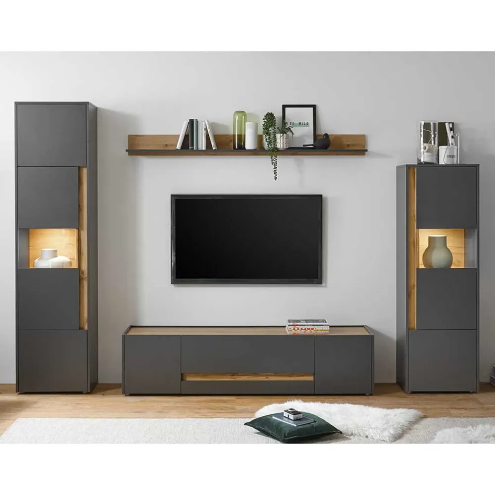 Best Wohnzimmermöbel Uzniana Moderne Wohnwände|Wohnwand 250 Cm