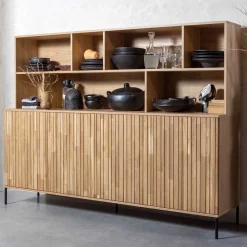 Wohnzimmerschrank mit offenen Fächern Banyo*Pharao24