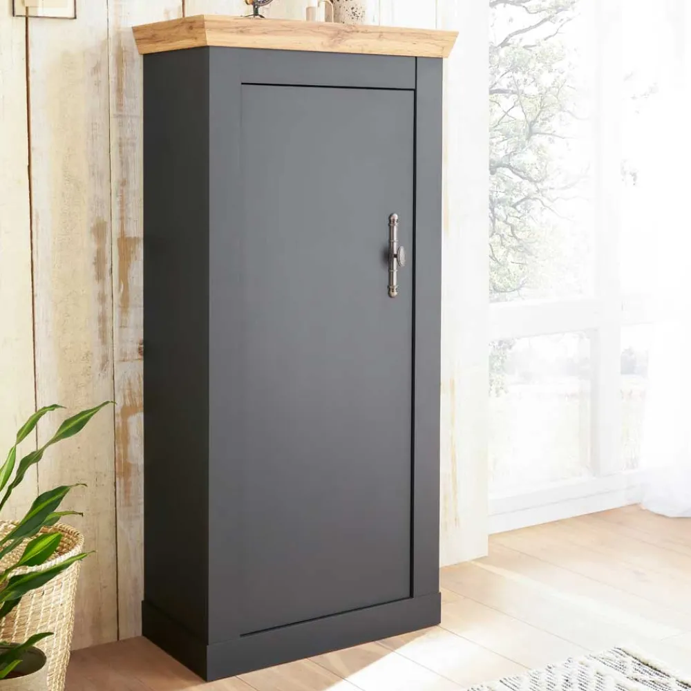 Wohnzimmerschrank Saridio Stauraumvitrinen