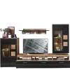 Wohnzimmerschrankwand Beldar*Pharao24 Discount