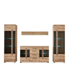 Wohnzimmerschrankwand Cemutra*Pharao24 Online