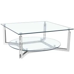 Clearance Wohnzimmertisch Uwida Glastische