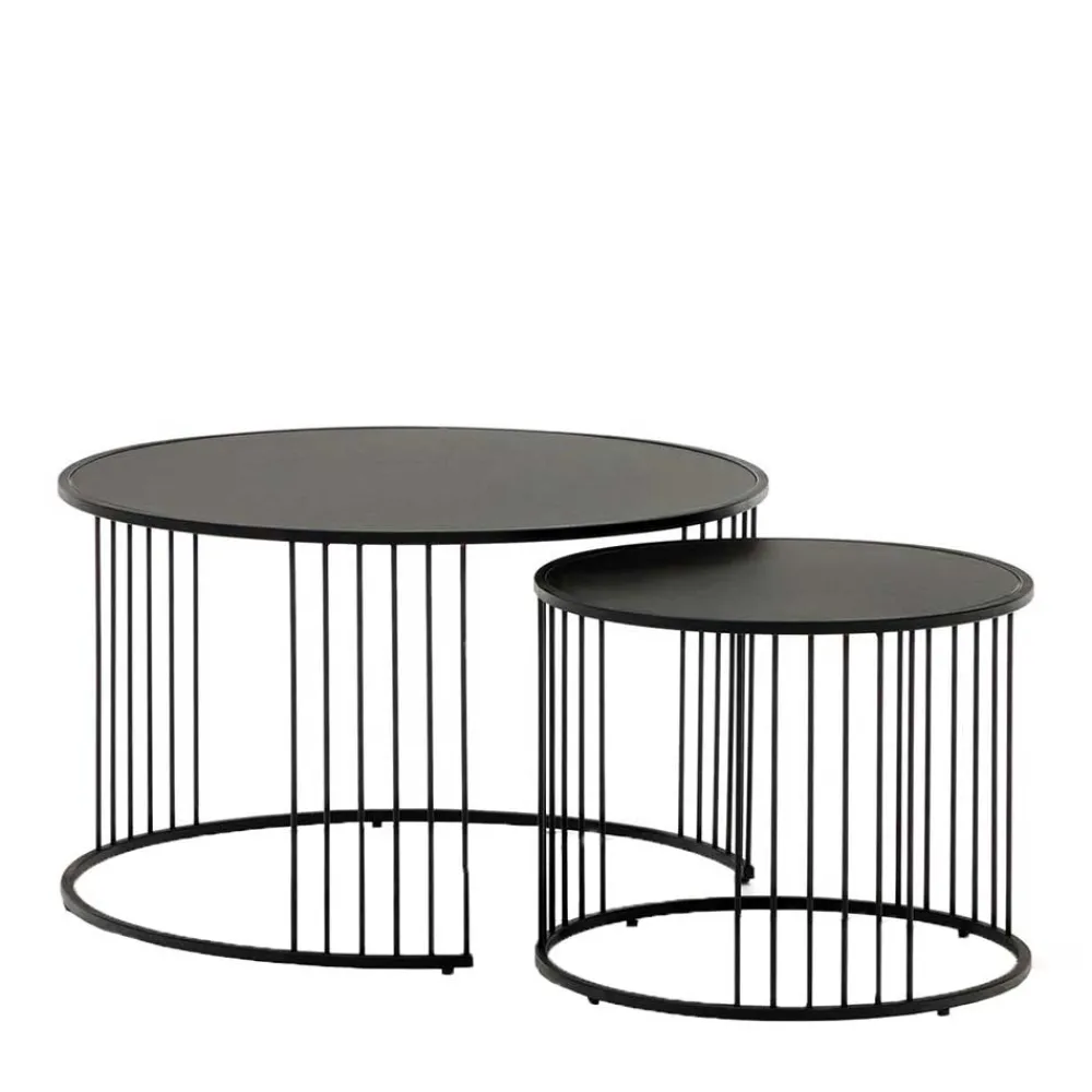 Online Wohnzimmertische schwarz Herbs Glastische