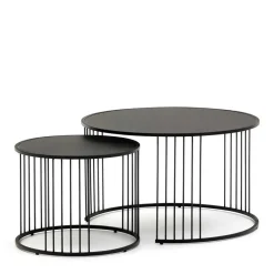 Online Wohnzimmertische schwarz Herbs Glastische