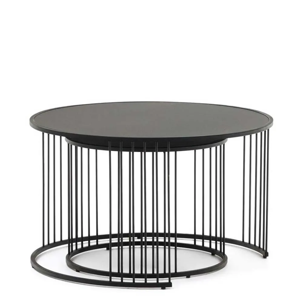 Online Wohnzimmertische schwarz Herbs Glastische