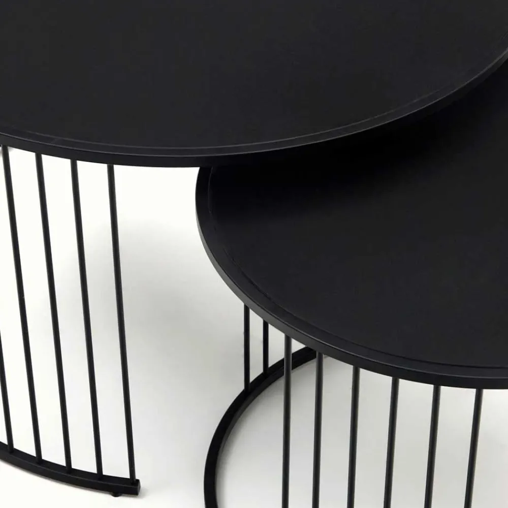 Online Wohnzimmertische schwarz Herbs Glastische