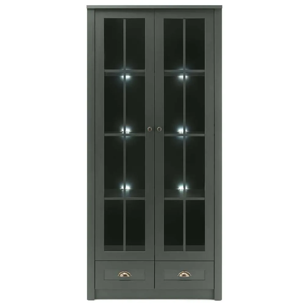 Sale Wohnzimmervitrine Clujia Vitrinenschrank|Stauraumvitrinen