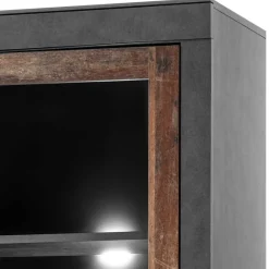 New Wohnzimmervitrine Frondito Vitrinenschrank