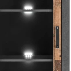 New Wohnzimmervitrine Frondito Vitrinenschrank