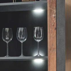 New Wohnzimmervitrine Frondito Vitrinenschrank