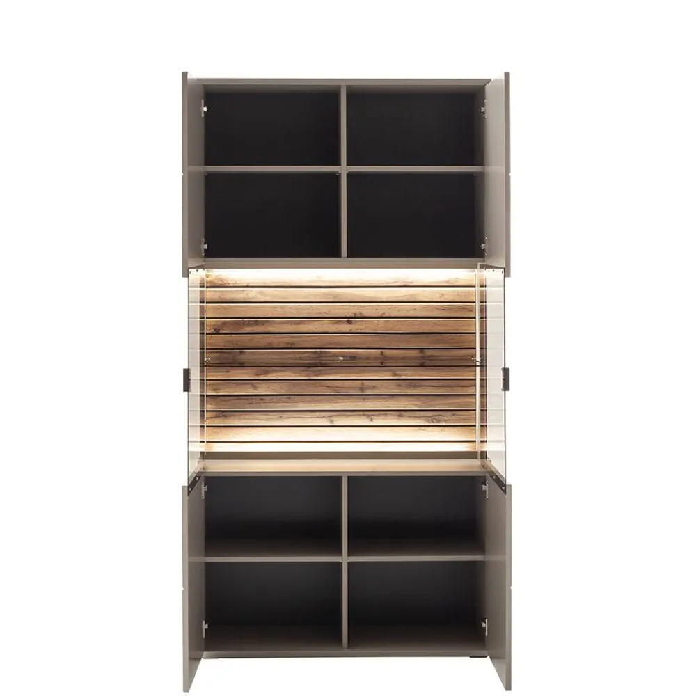 Hot Wohnzimmervitrine Gerrit Vitrinenschrank|Stauraumvitrinen