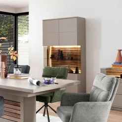 Hot Wohnzimmervitrine Gerrit Vitrinenschrank|Stauraumvitrinen