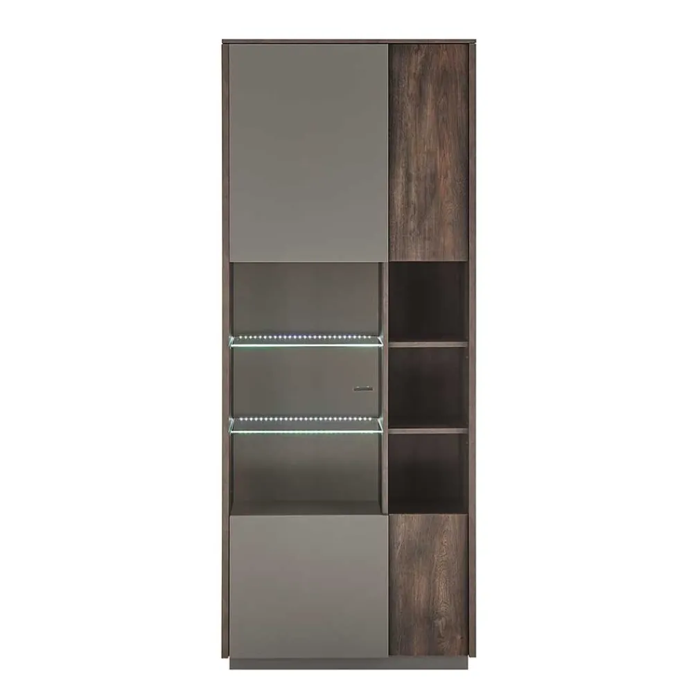 Clearance Wohnzimmervitrine Hanniba Stauraumvitrinen|Büchervitrinen