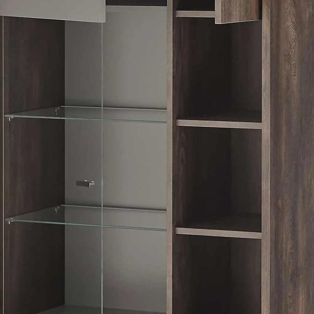 Clearance Wohnzimmervitrine Hanniba Stauraumvitrinen|Büchervitrinen