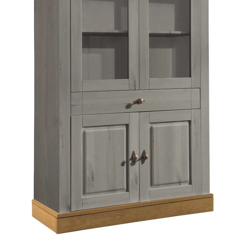 Hot Wohnzimmervitrine Mangali Wohnzimmerschrank|Vitrinenschrank