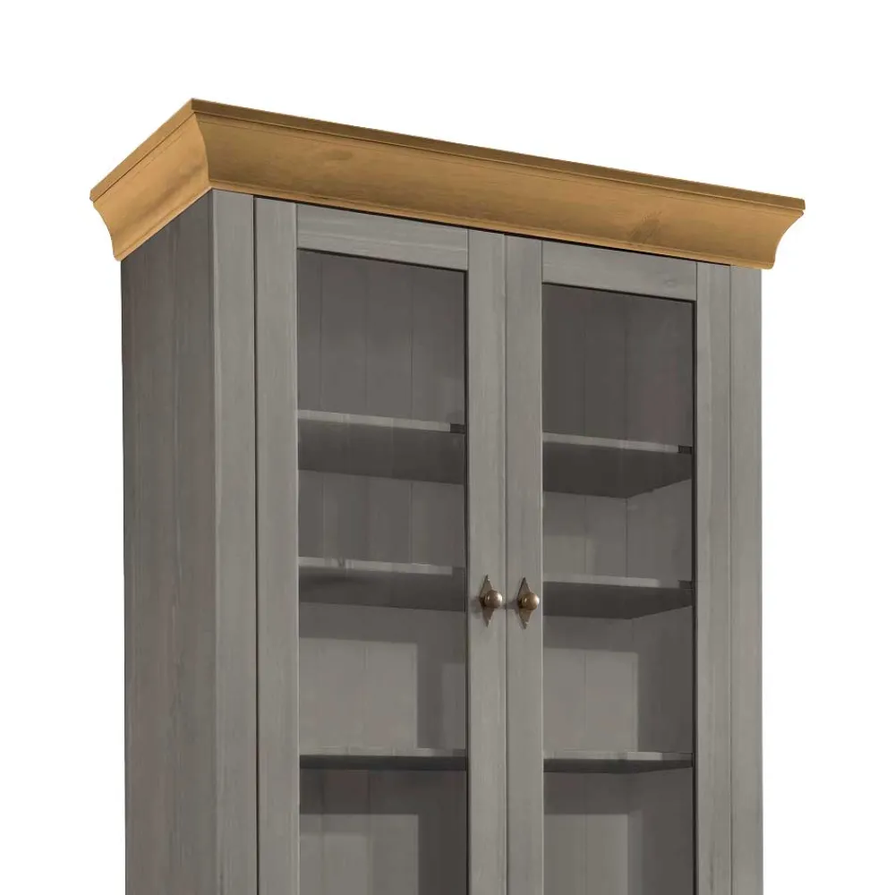 Hot Wohnzimmervitrine Mangali Wohnzimmerschrank|Vitrinenschrank