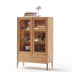 Wohnzimmervitrine modern Belafoma*Pharao24 Discount