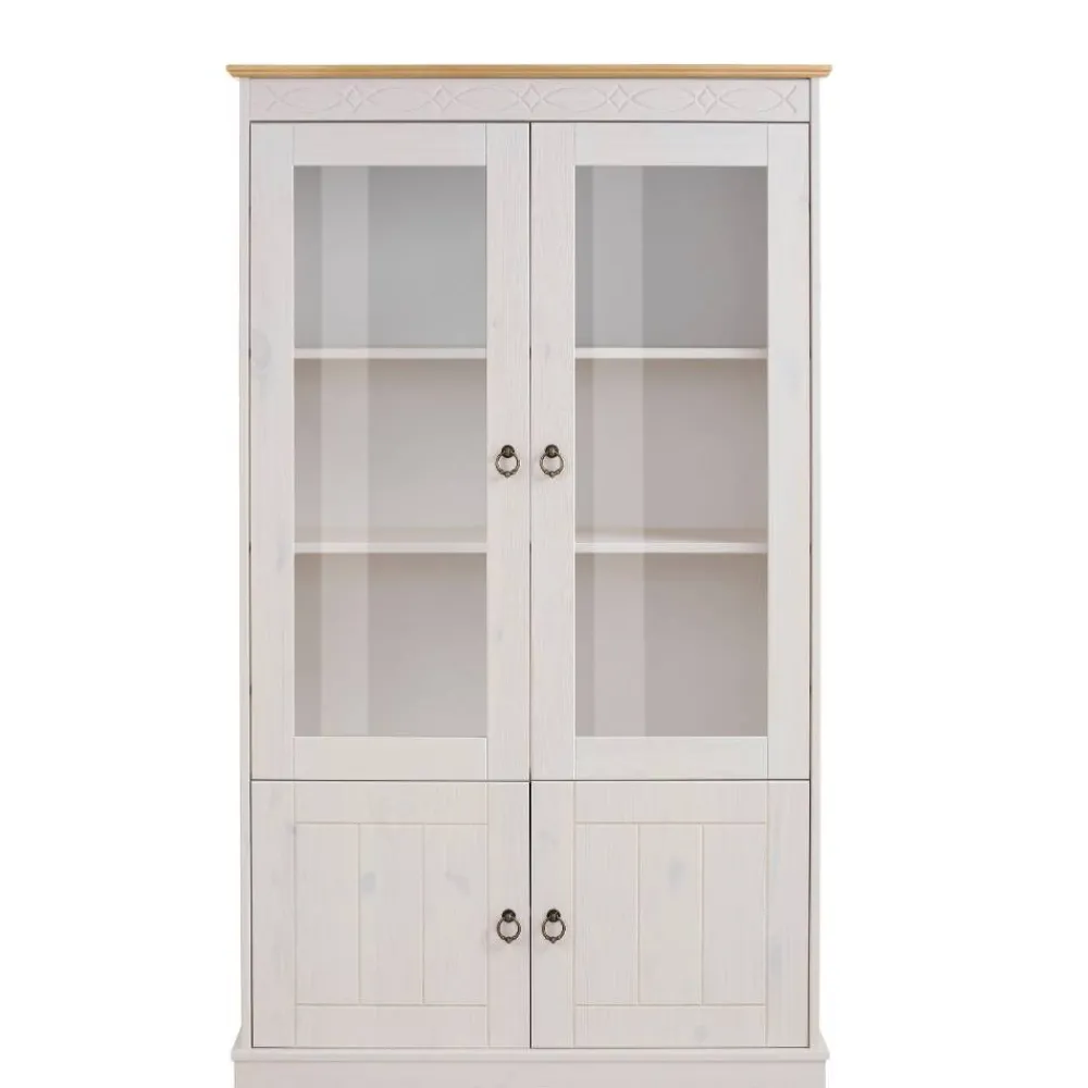 Clearance Wohnzimmervitrine Regine Vitrinenschrank|Wohnzimmervitrinen