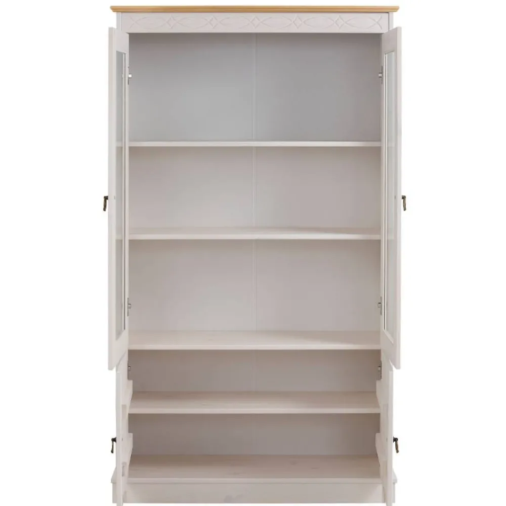 Clearance Wohnzimmervitrine Regine Vitrinenschrank|Wohnzimmervitrinen