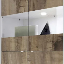 Hot Wohnzimmervitrine Yuelva Vitrinenschrank|Wohnzimmervitrinen