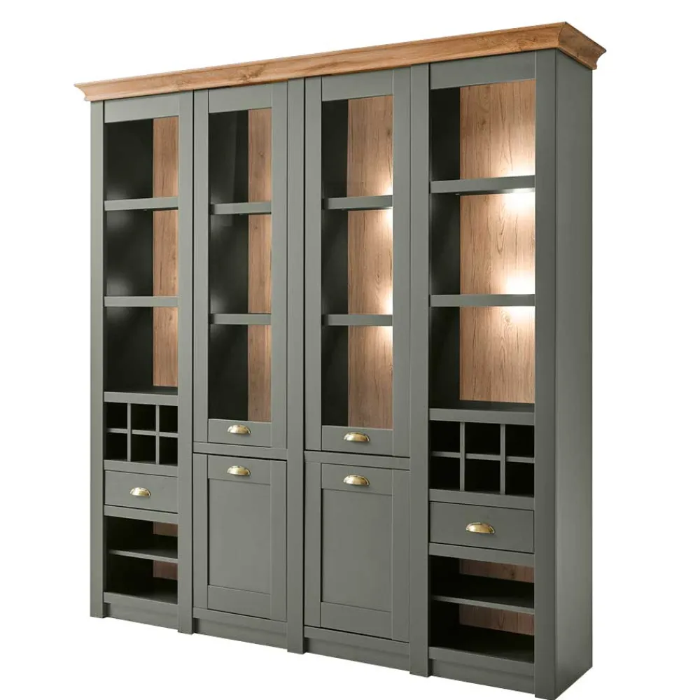 Wohnzimmervitrinenschrank Vashina*Pharao24 Online