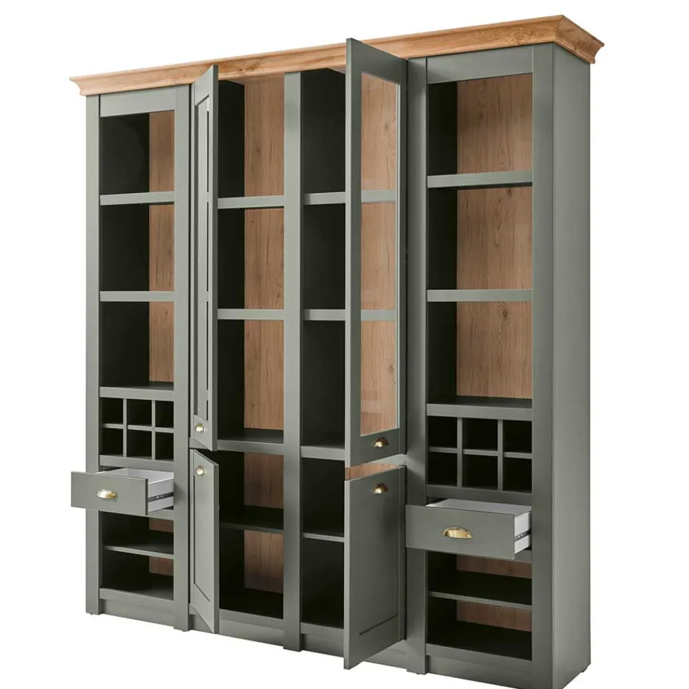 Wohnzimmervitrinenschrank Vashina*Pharao24 Online