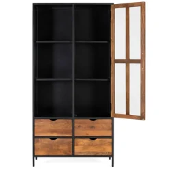 Clearance Wohnzimmervitrinenschrank Aniela Stauraumvitrinen