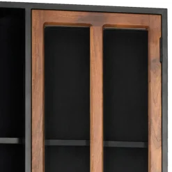 Clearance Wohnzimmervitrinenschrank Aniela Stauraumvitrinen