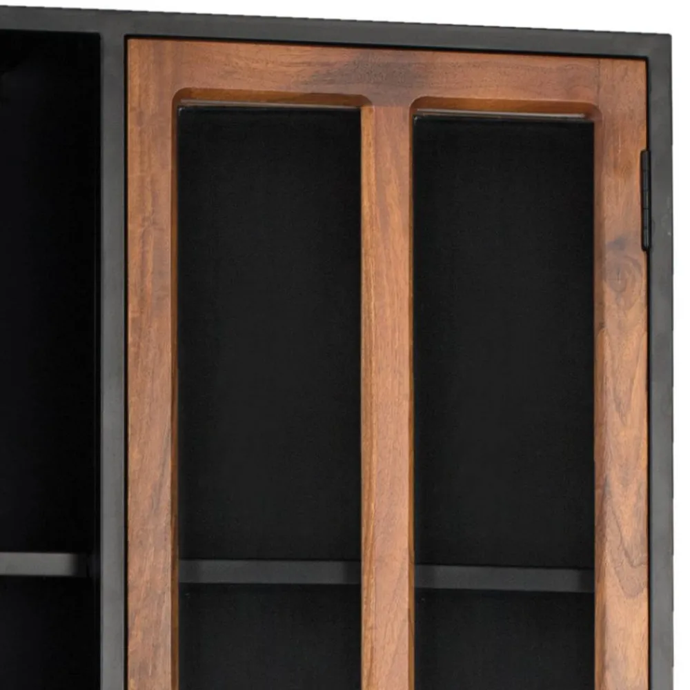 Clearance Wohnzimmervitrinenschrank Aniela Stauraumvitrinen