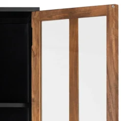 Clearance Wohnzimmervitrinenschrank Aniela Stauraumvitrinen