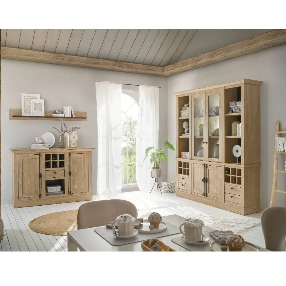 Wohnzimmervitrinenschrank Jennva Vitrinenschrank|Büchervitrinen